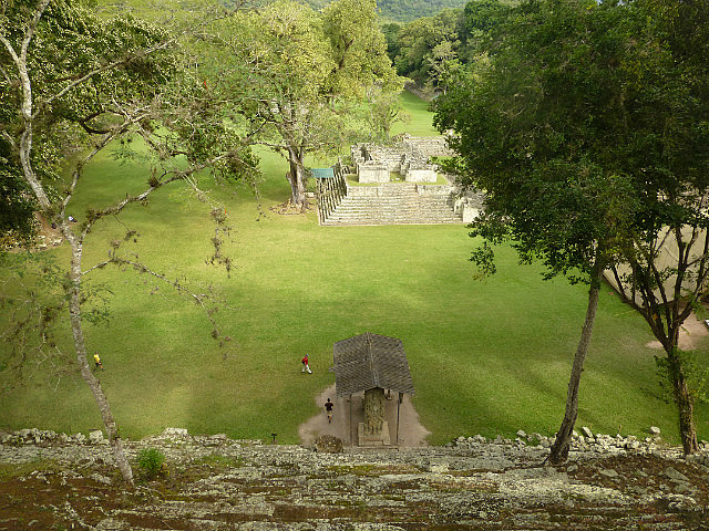 View of Grand Plaza seen from Acropolis
