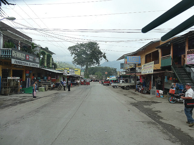 Pena Blanca - a town enroute