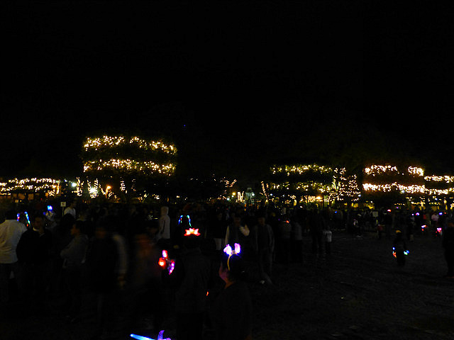 New Years Eve - Parque Central, Antigua Guatemala