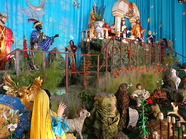 Iglesia de Solola - Nativity scene