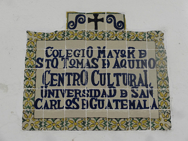 Old world signage