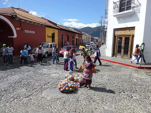 Vendor near Parque Central
