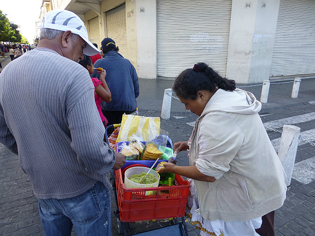More business for the taco vendor