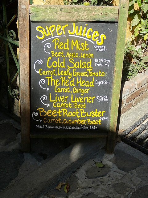 Health drinks, San Marcos La Laguna