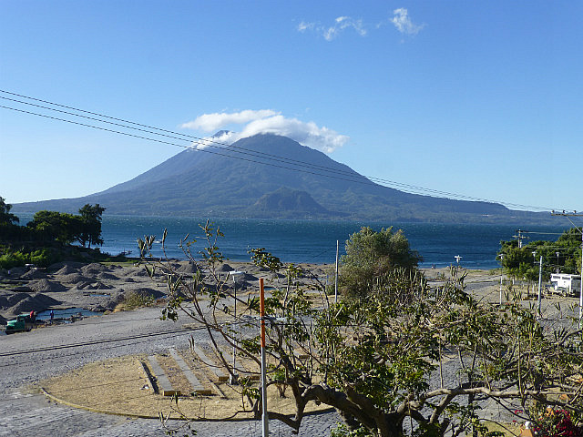 Lake Atitlan on a windy morning
