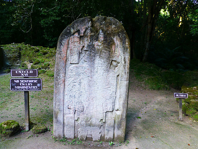 Stelae XVI at Complex N