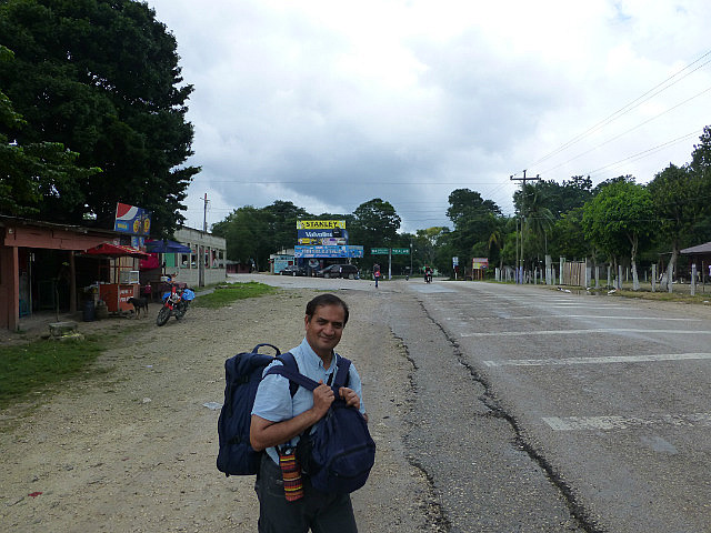 At the crossroads, an hour away from the border