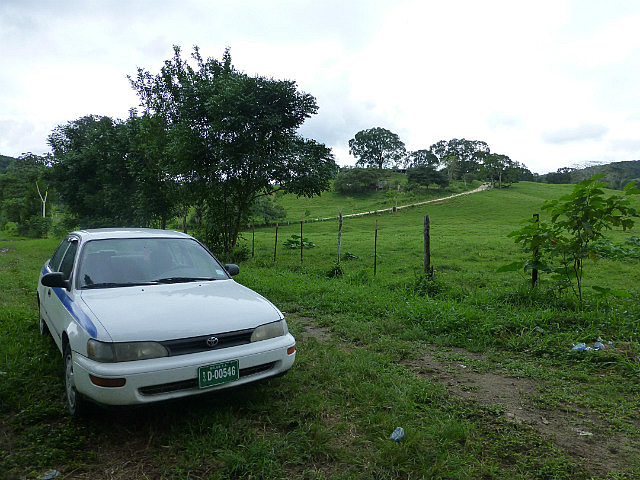 Taxi drop above the Macal River