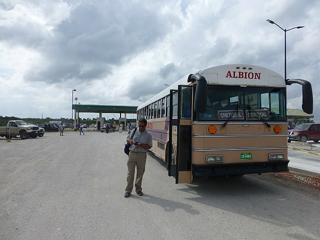 After exiting Belize