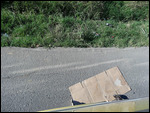 Tire Burst Incident - A  shoe