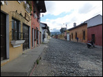 Antigua cobbled street
