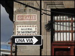 Quetzaltenango - Street sign