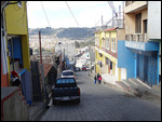 San Francisco El Alto - walking  back to highway