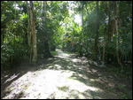 Pathway between various temple complexes