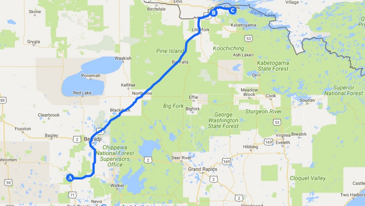 Mississippi Headwaters to International Falls