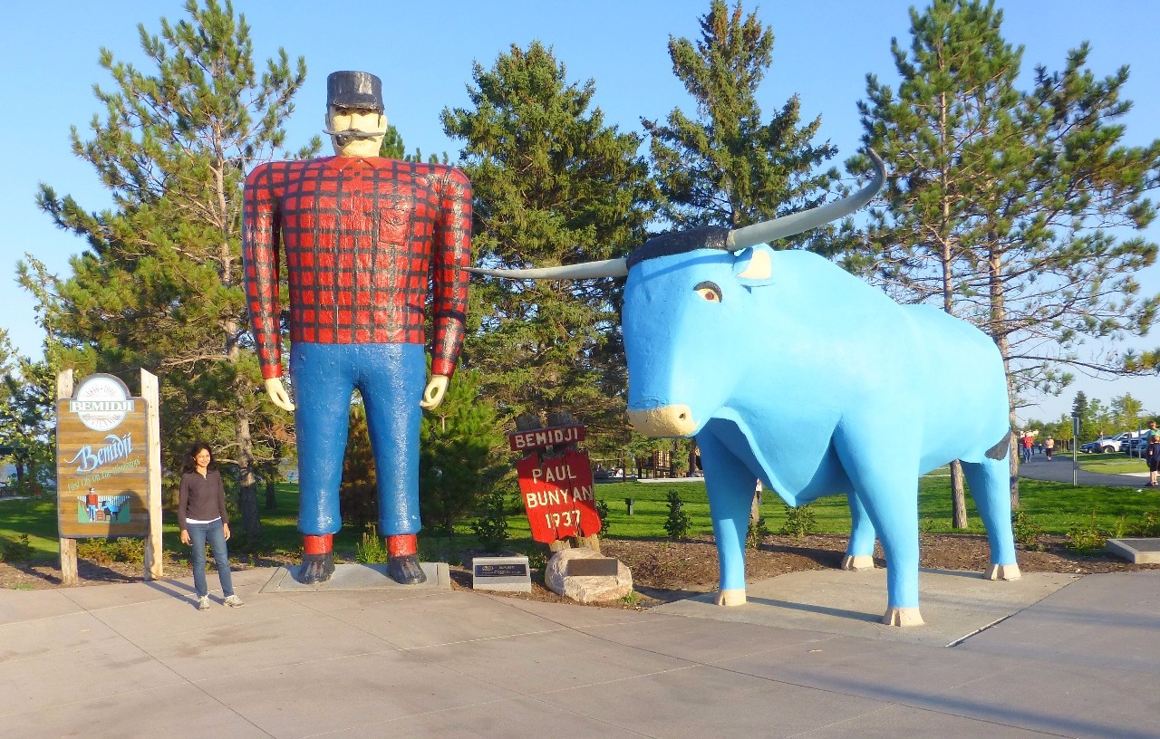 Paul Bunyan & Babe the Blue Ox