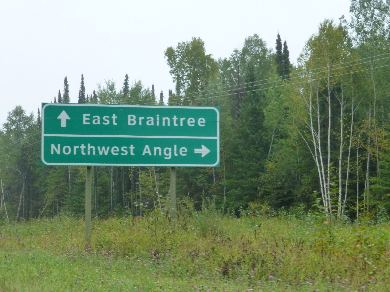 The 525 turnoff