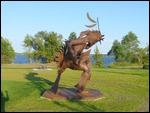 Native American sculpture