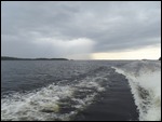 On the return - Raining in Canada