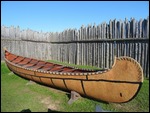 Birchbark canoe