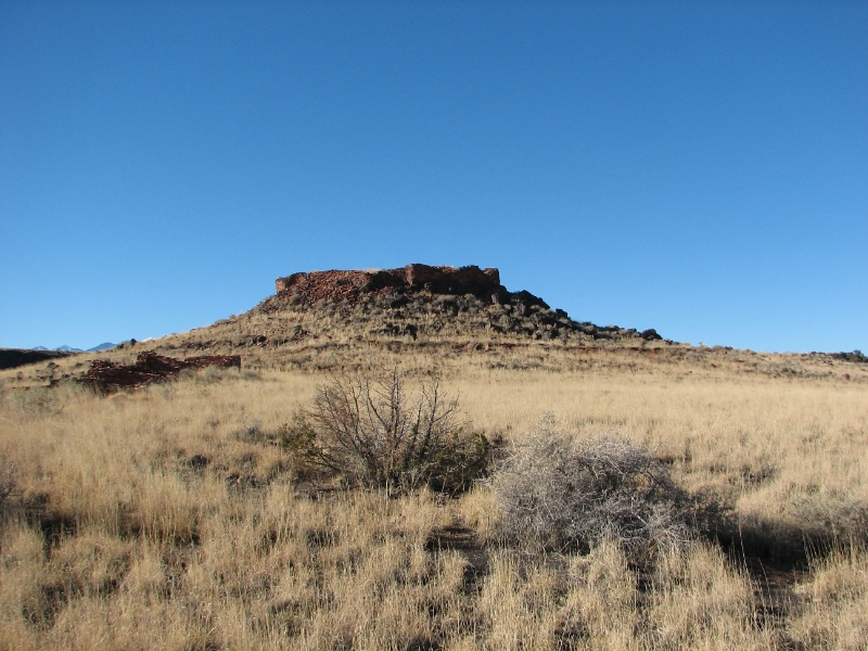 IMG_0850.JPG - The Citadel - another archeological site at Wupatki National Monument.