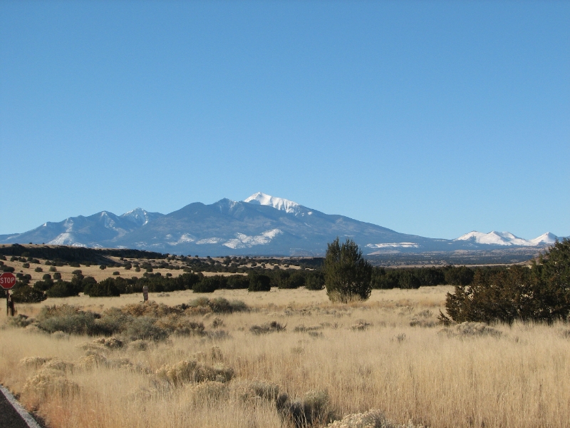 IMG_0851.JPG - View of San Francisco mountain as we exit Wupatki National Monument.