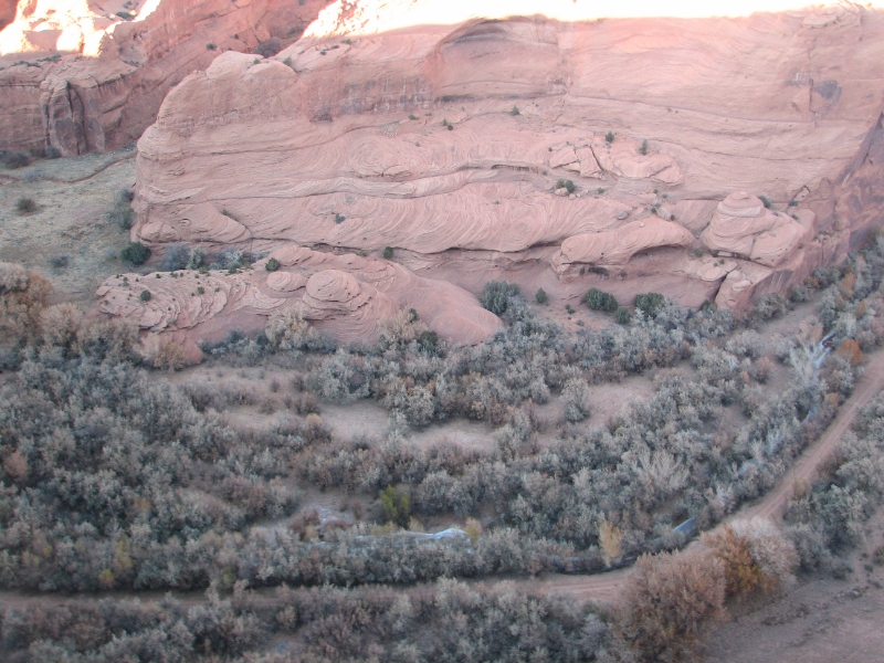 IMG_0878.JPG - Riparian setting on the canyon floor - White House Overlook