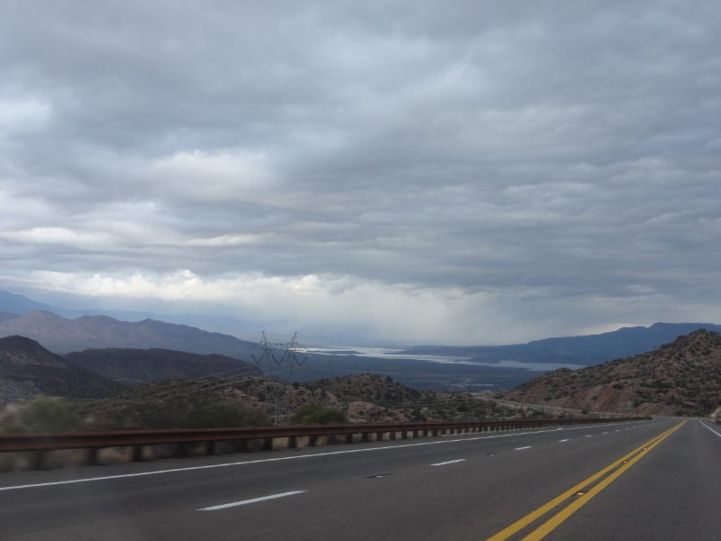 DSC02284.JPG - Distant view of the large Lake Roosevelt from State Route 88.