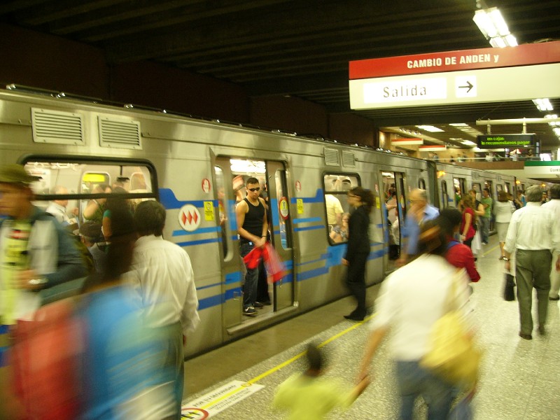 P1080499.JPG - The metro system is effecient and clean. We took it to get to Bellavista from city central.