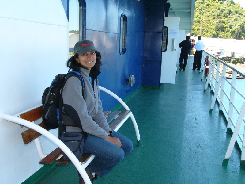 P1080773.JPG - Sitting just outside our window while the ferry was still stationary at Puerto Montt.