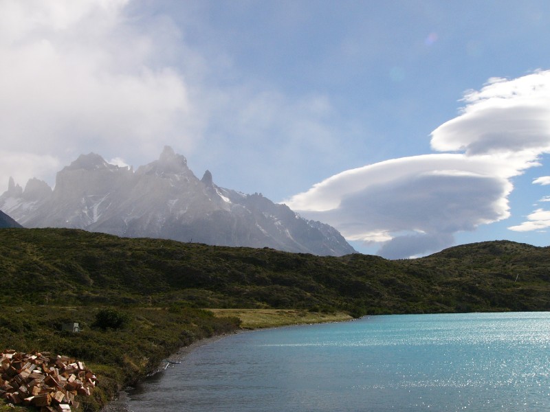 P1090232.JPG - Day 5: 8:45 am: Lenticular cloud over the area