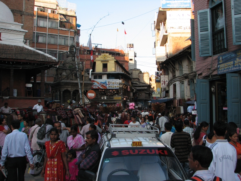 IMG_7945.JPG - Bustling street scene - Kathmandu old town