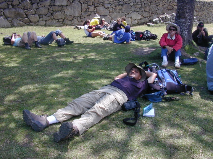 Well earned rest